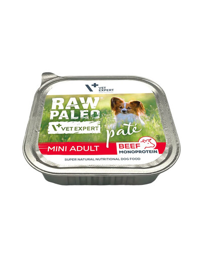 VETEXPERT Karma Raw Paleo Pate Adult Mini  Beef