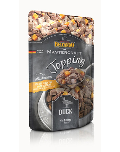 BELCANDO Mastercraft Topping Anatra con batate 24x100 g