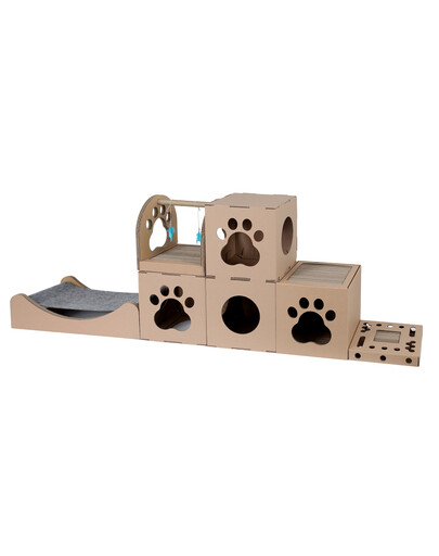 CARTON+ PETS Tiragraffi per gatti Fun Park