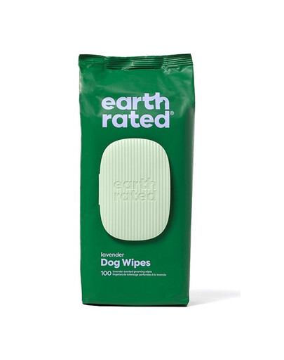 EARTH RATED Salviette compostabili Lavanda 100 pz.