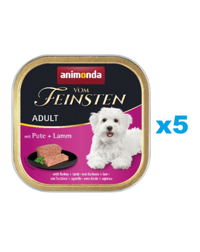 ANIMONDA Vom Feinsten Classic z indykiem i jagnięciną 5 x 150 g