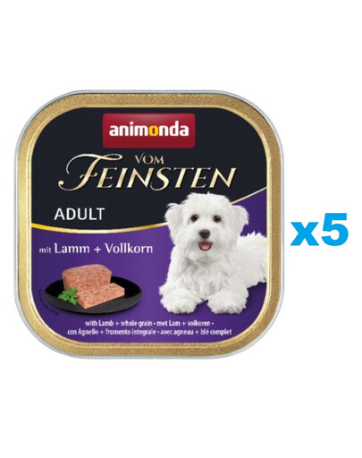 ANIMONDA Vom Feinsten Menue mix con agnello e patate 5 x 150g