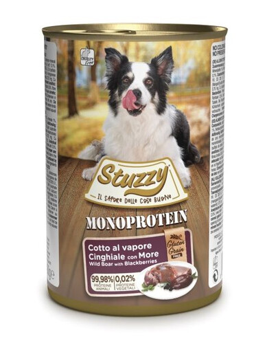 STUZZY Monoprotein Boar - Cinghiale 400g