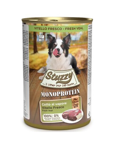 STUZZY Monoprotein Venison Vitello Fresco 400g