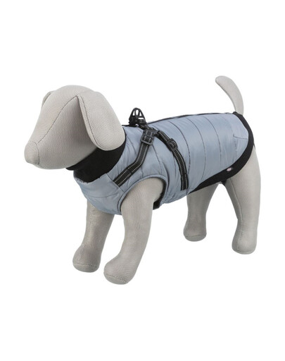TRIXIE Pontis płaszczyk z szelkami S 36 cm szary