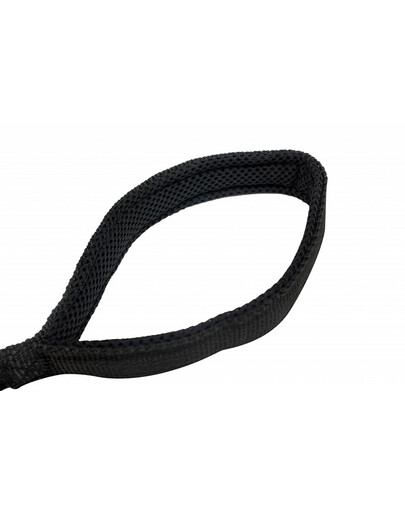 PET NOVA Smycz BUNGEE 120-180cm/2.5 cm czarna