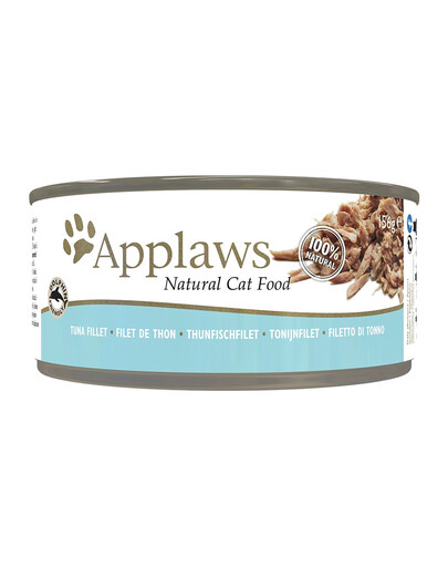 APPLAWS Cat Tin Adult - Blanc de poulet en bouillon - 72x156g