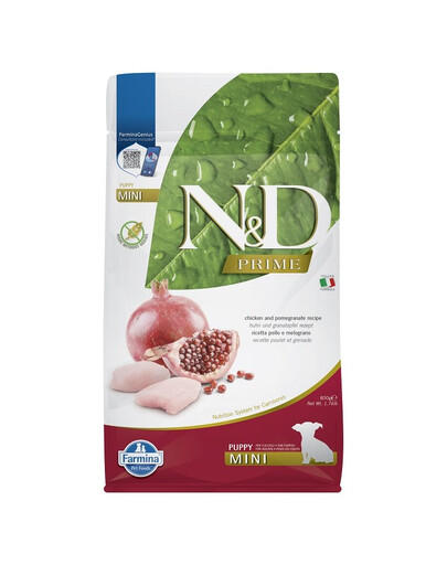 FARMINA N&D Prime Puppy Mini Chicken, Pomegranate 800 g