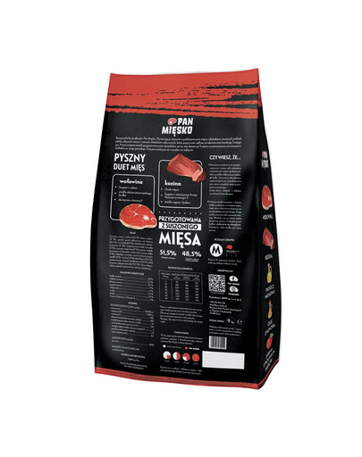 PAN MIĘSKO Wołowina z koziną M 3 kg