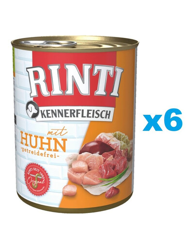 RINTI Kennerfleisch Chicken pollo 6 x 800g