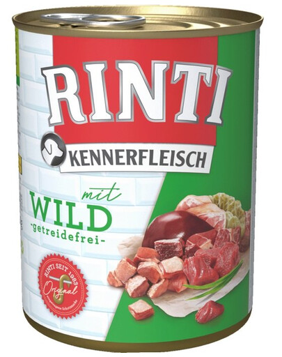 RINTI Kennerfleisch Game selvaggina 6 x 800g