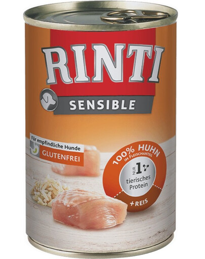 RINTI Sensible pollo e riso 12 x 400g