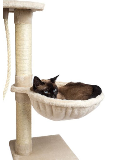 KATIDO Tiragraffi per gatti 96 cm beige