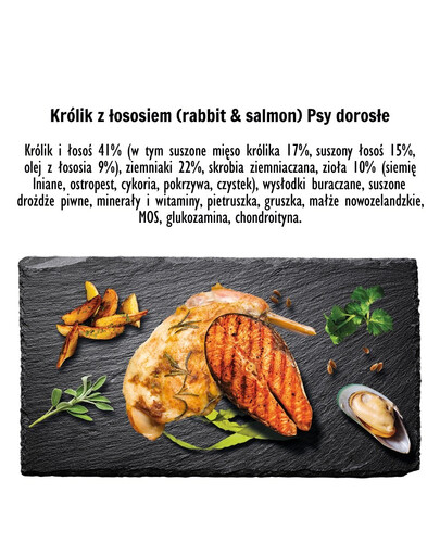 PAKA ZWIERZAKA Seventh Heaven Karma sucha Królik z łososiem M 1,5kg