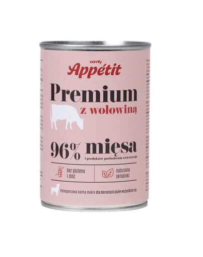 COMFY APPETIT PREMIUM z wołowiną 400 g