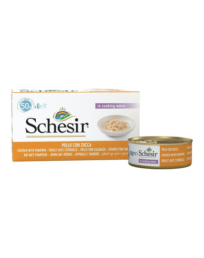 SCHESIR Filetti di pollo con zucca 6 x 50 g