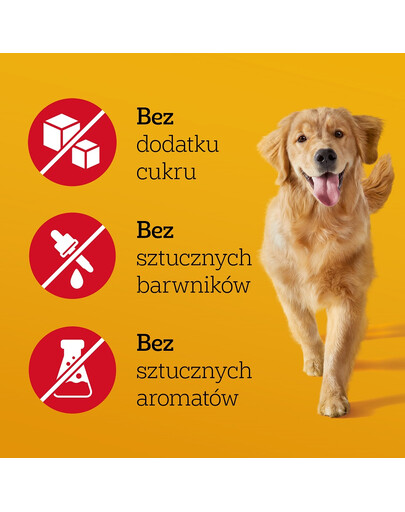 PEDIGREE Ranchos Superfoods z wołowiną, jagodami i pełnym ziarnem 70g