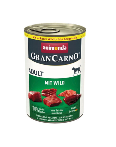 ANIMONDA GranCarno Adult viltkött 400g