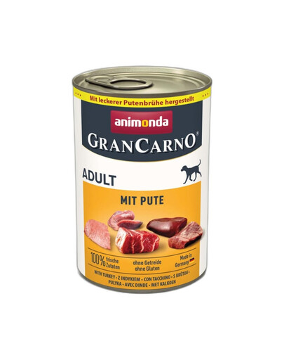 ANIMONDA GranCarno Adult kalkon 400g