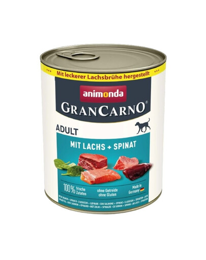ANIMONDA GranCarno Adult lax och spenat 800g
