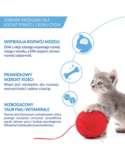 INABA Churu Kitten Chicken 4x14 g przysmak z kurczakiem dla kociąt