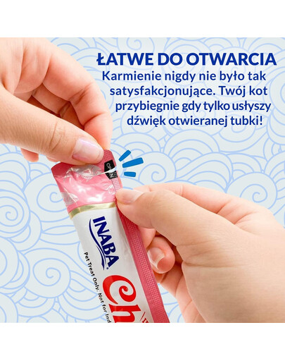 INABA Kitten Tuna 4x14 g przysmak z tuńczykiem dla kociąt