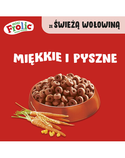 FROLIC Mini Naturally Irresistible 800 g półwilgotna karma dla psów małych ras ze świeżą wołowiną