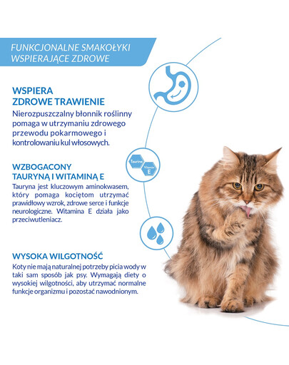 INABA Churu Hairball Tuna 4x14 g przysmak odkłaczający z tuńczykiem