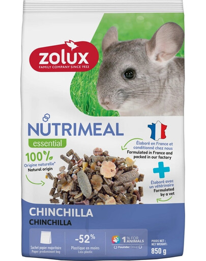 NUTRIMEAL 4 Karma mieszanka dla szynszyli 850 g