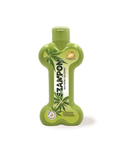 Szampon z ekstraktem z konopi dla psów i szczeniąt 200 ml