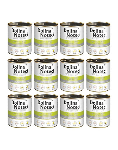 DOLINA NOTECI Premium Bogata W Gęś Z Ziemniakami 12x800g