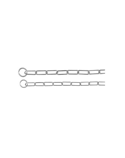 TRIXIE Collier à clip, chaîne 70 cm / 4 mm