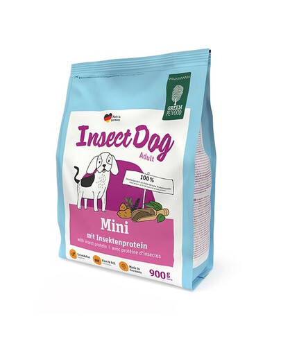 GREEN PETFOOD InsectDog Mini 900g karma z insektami dla psów ras małych