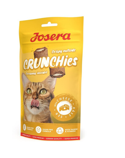 Crunchies with Cheese 60 g chrupiące przysmaki z serem dla kotów