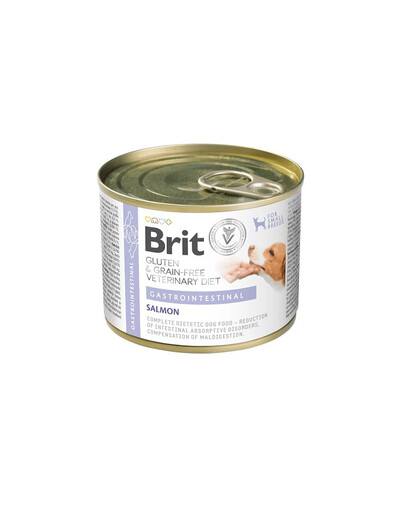 Veterinary Diet Grain Free Gastrointestinal 200 g łosoś z groszkiem dla psa na wrażliwy układ pokarmowy