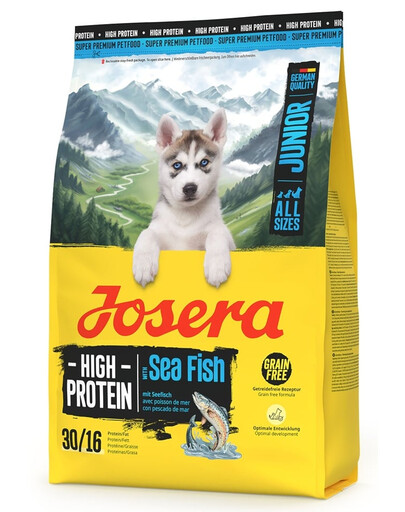 High Protein Junior Sea Fish 3kg wysokobiałkowa karma dla szczeniąt