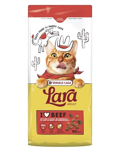 Lara Adult Beef 12,5 kg karma dla kotów z wołowiną
