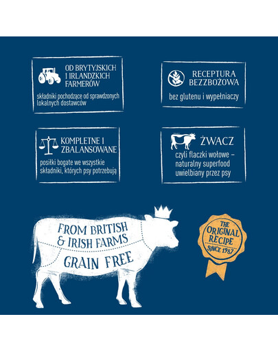 BUTCHER'S Original Tripe Mix, karma dla psa, ze żwaczem, pasztet, 1200g