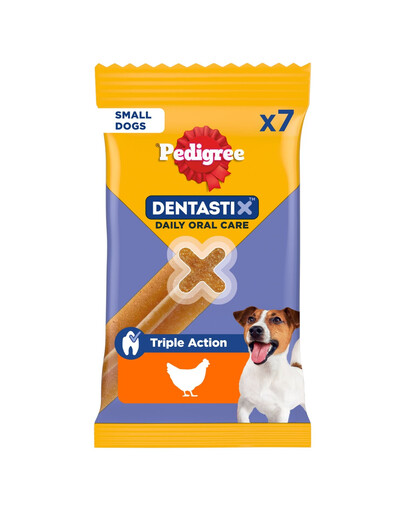 DentaStix (małe rasy) przysmak dentystyczny dla psów 7 szt. - 110g