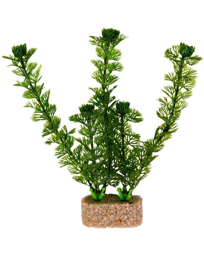 TRIXIE Plante en plastique sur un socle en pierre 20cm 6 pièces - pour aquarium