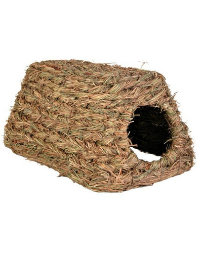 TRIXIE Maison en herbe 28 x 18 x 13