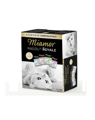 MIAMOR Ragout Royal Lot de sachets de sauce mélangée 12 x 100 g
