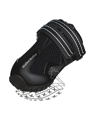 TRIXIE Bottes de protection Walker Active, M, 2 pièces