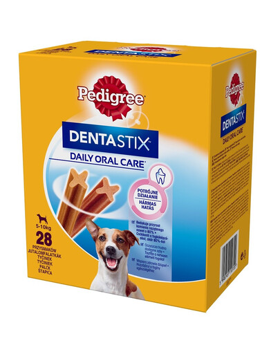 PEDIGREE Dentastix - traitement dentaire pour petites races - 112 pièces - 110g x 16
