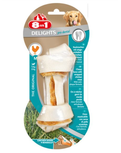 8IN1 Délicatesse Dental Delights Bone m 1 pièces