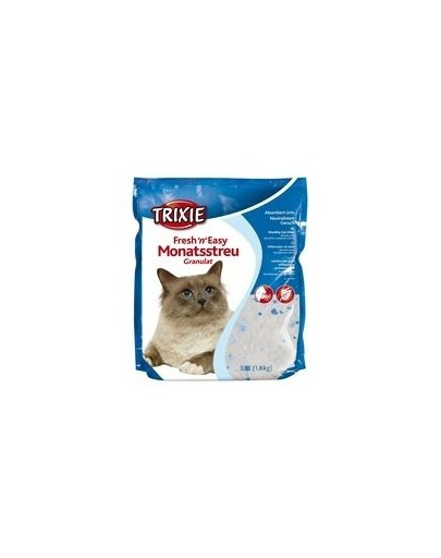 TRIXIE Litière en silicone pour chats 5L / granulé