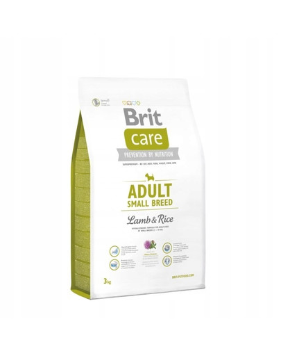 BRIT Care Adult Small Breed Lamb & Rice 3 kg