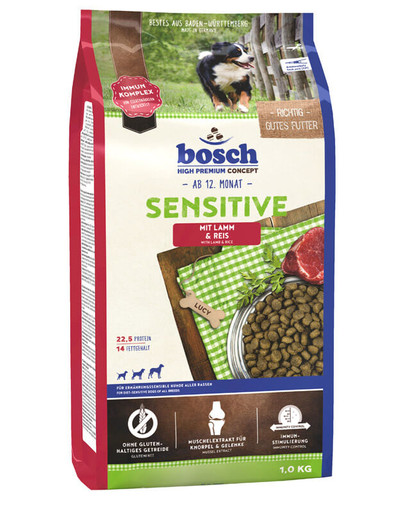 BOSCH Sensitive agneau et riz 1 kg
