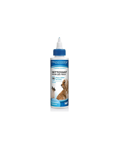FRANCODEX Lavaggio oculare per cani e gatti 125 ml