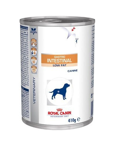 ROYAL CANIN Dog gastro intestinal Low Fat Boîte 6 x 410 g